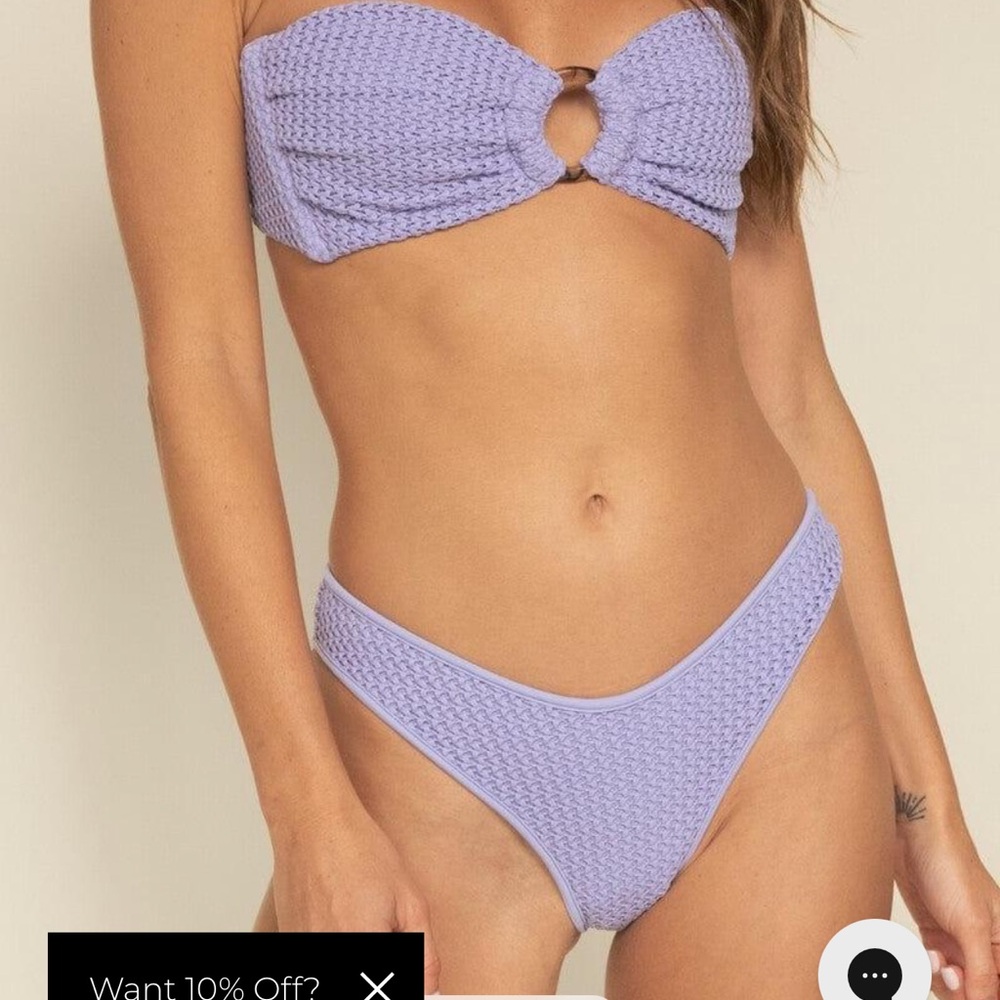 NWT montce Lulu Added Coverage Bikini Bottom